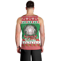Italy Christmas Men Tank Top Coat Of Arms Buon Natale - Wonder Print Shop