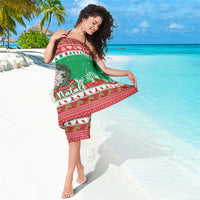 Italy Christmas Sarong Coat Of Arms Buon Natale - Wonder Print Shop