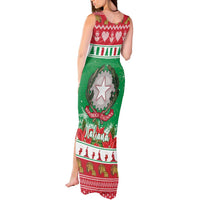Italy Christmas Tank Maxi Dress Coat Of Arms Buon Natale - Wonder Print Shop