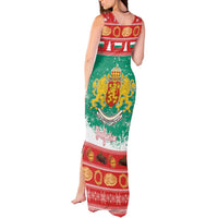 Bulgaria Christmas Tank Maxi Dress Coat Of Arms Vesela Koleda - Wonder Print Shop