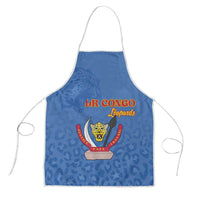 DR Congo Football Apron Go Champions Leopards - Blue - Wonder Print Shop