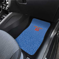 Custom DR Congo Football Car Mats Go Champions Leopards - Blue - Wonder Print Shop