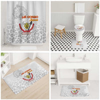 DR Congo Football Bathroom Set Go Champions Leopards - White - Wonder Print Shop