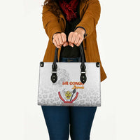 DR Congo Football Leather Bag Go Champions Leopards - White - Wonder Print Shop