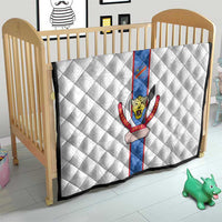 DR Congo Football Quilt Leopards Mix Kuba Raffia Pattern - Wonder Print Shop