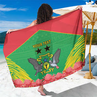 Personalised Sao Tome and Principe Sarong Coat Of Arms With Porcelana Rose - Wonder Print Shop