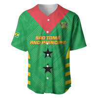 Custom Sao Tome and Principe Football Baseball Jersey Go Champions - Green Ver - Wonder Print Shop