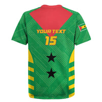 Custom Sao Tome and Principe Football Rugby Jersey Go Champions - Green Ver - Wonder Print Shop