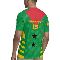 Custom Sao Tome and Principe Football Rugby Jersey Go Champions - Green Ver - Wonder Print Shop