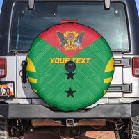 Custom Sao Tome and Principe Football Spare Tire Cover Go Champions - Green Ver - Wonder Print Shop