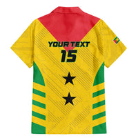 Custom Sao Tome and Principe Football Family Matching Mermaid Dress and Hawaiian Shirt Go Champions - Yellow Ver - Wonder Print Shop