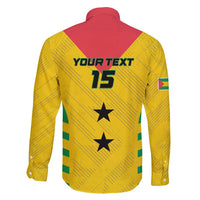 Custom Sao Tome and Principe Football Family Matching Summer Maxi Dress and Hawaiian Shirt Go Champions - Yellow Ver - Wonder Print Shop