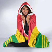 Custom Sao Tome and Principe Football Hooded Blanket Go Champions - Yellow Ver - Wonder Print Shop