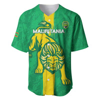 Custom Mauritania Football Baseball Jersey Go Al-Murabitun - Wonder Print Shop