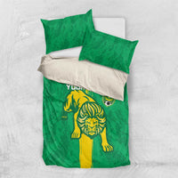 Custom Mauritania Football Bedding Set Go Al-Murabitun - Wonder Print Shop