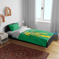 Custom Mauritania Football Bedding Set Go Al-Murabitun - Wonder Print Shop