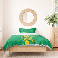 Custom Mauritania Football Bedding Set Go Al-Murabitun - Wonder Print Shop