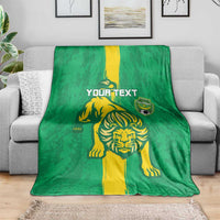 Custom Mauritania Football Blanket Go Al-Murabitun