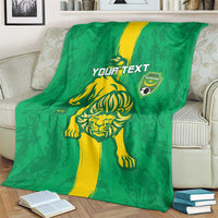Custom Mauritania Football Blanket Go Al-Murabitun