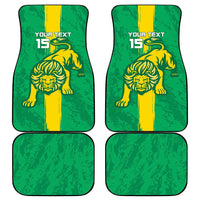 Custom Mauritania Football Car Mats Go Al-Murabitun - Wonder Print Shop