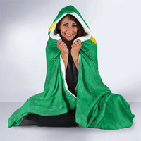 Custom Mauritania Football Hooded Blanket Go Al-Murabitun - Wonder Print Shop