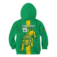 Custom Mauritania Football Kid Hoodie Go Al-Murabitun - Wonder Print Shop