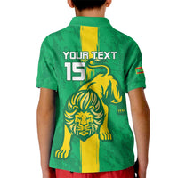 Custom Mauritania Football Kid Polo Shirt Go Al-Murabitun - Wonder Print Shop