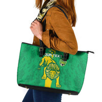 Custom Mauritania Football Leather Tote Bag Go Al-Murabitun