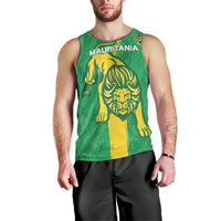 Custom Mauritania Football Men Tank Top Go Al-Murabitun - Wonder Print Shop