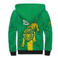 Custom Mauritania Football Sherpa Hoodie Go Al-Murabitun - Wonder Print Shop