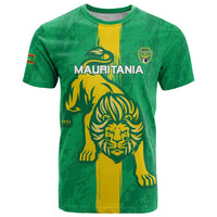 Custom Mauritania Football T Shirt Go Al-Murabitun - Wonder Print Shop