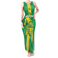 Custom Mauritania Football Tank Maxi Dress Go Al-Murabitun - Wonder Print Shop