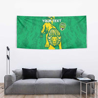 Custom Mauritania Football Tapestry Go Al-Murabitun - Wonder Print Shop