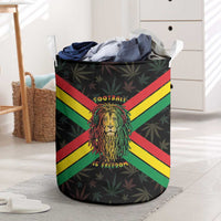 Legend Reggae Marley Football Laundry Basket Rasta Lion