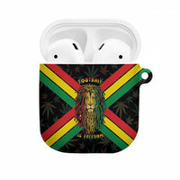Legend Reggae Marley Football AirPods Case Rasta Lion