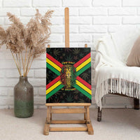 Legend Reggae Marley Football Canvas Wall Art Rasta Lion