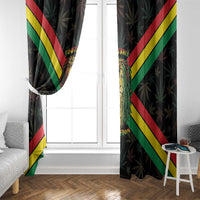 Legend Reggae Marley Football Window Curtain Rasta Lion