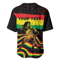 Personalized Reggae Legend Bob Football Baseball Jersey Grunge Style