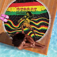 Reggae Legend Bob Football Beach Blanket Grunge Style