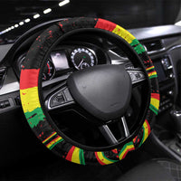 Reggae Legend Bob Football Steering Wheel Cover Grunge Style