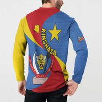Congo-Kinshasa Button Sweatshirt 65th Anniversary Of Independence