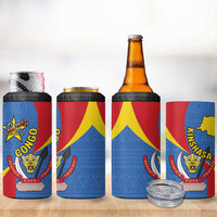 Congo-Kinshasa 4 in 1 Can Cooler Tumbler 65th Anniversary Of Independence