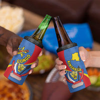 Congo-Kinshasa 4 in 1 Can Cooler Tumbler 65th Anniversary Of Independence