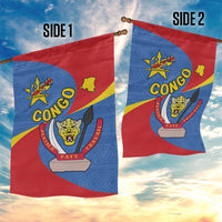 Congo-Kinshasa Garden Flag 65th Anniversary Of Independence