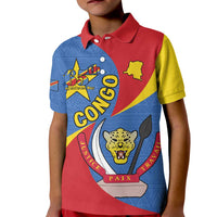 Congo-Kinshasa Kid Polo Shirt 65th Anniversary Of Independence