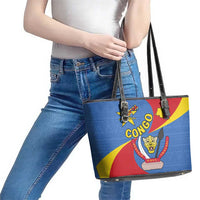 Congo-Kinshasa Leather Tote Bag 65th Anniversary Of Independence