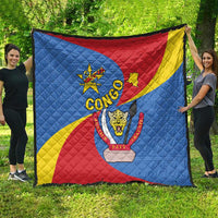 Congo-Kinshasa Quilt 65th Anniversary Of Independence
