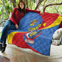 Congo-Kinshasa Quilt 65th Anniversary Of Independence