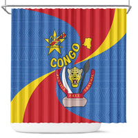 Congo-Kinshasa Shower Curtain 65th Anniversary Of Independence