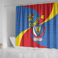 Congo-Kinshasa Shower Curtain 65th Anniversary Of Independence